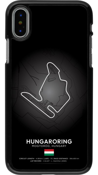Coque iPhone X / Xs - F1 Track 2025 Hungary