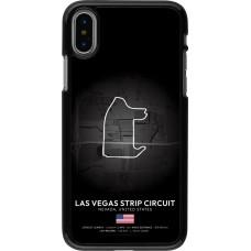 iPhone X / Xs Case Hülle - F1 Track 2025 Las Vegas