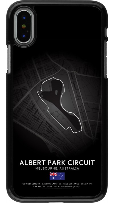 Coque iPhone X / Xs - F1 Track 2025 Melbourne