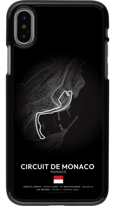 Coque iPhone X / Xs - F1 Track 2025 Monaco