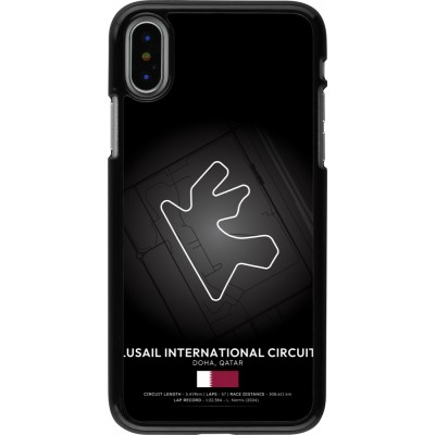 Coque iPhone X / Xs - F1 Track 2025 Qatar