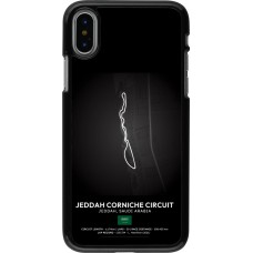 iPhone X / Xs Case Hülle - F1 Track 2025 Saudi Arabia