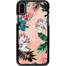iPhone X / Xs Case Hülle - Flowers Artprint