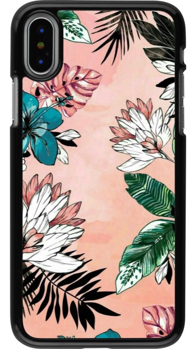 Coque iPhone X / Xs - Flowers Artprint