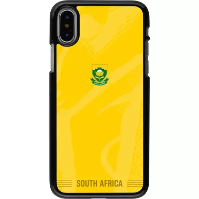 iPhone X / Xs Case Hülle - Südafrika 2026 personalisierbares Fussballtrikot