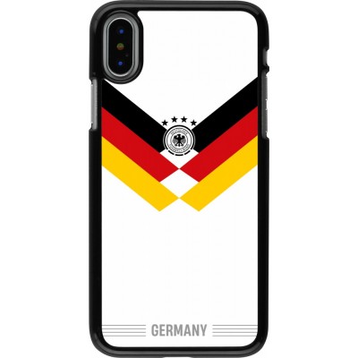 iPhone X / Xs Case Hülle - Deutschland 2026 personalisierbares Fussballtrikot