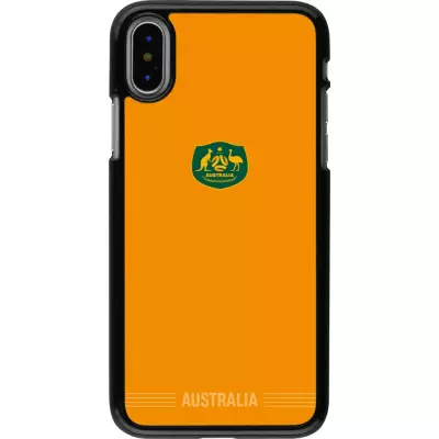 iPhone X / Xs Case Hülle - Australien 2026 personalisierbares Fussballtrikot