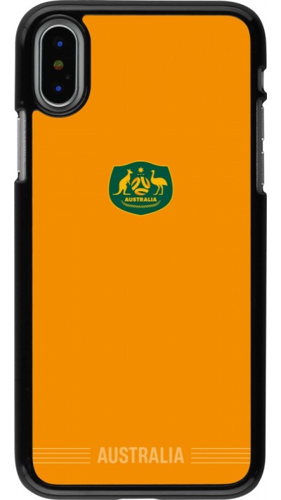 Coque iPhone X / Xs - Maillot de football Australie 2026 personnalisable