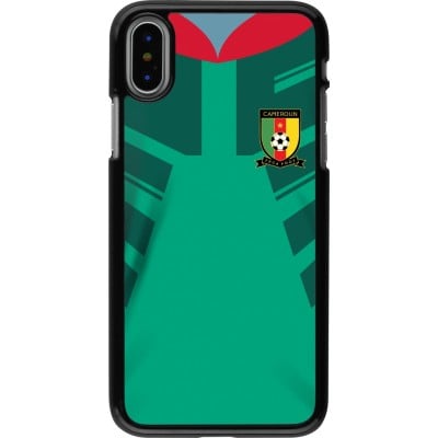 iPhone X / Xs Case Hülle - Kamerun 2022 personalisierbares Fussballtrikot