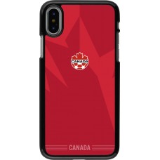 Coque iPhone X / Xs - Maillot de football Canada 2026 personnalisable