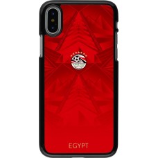 Coque iPhone X / Xs - Maillot de football Égypte 2026 personnalisable