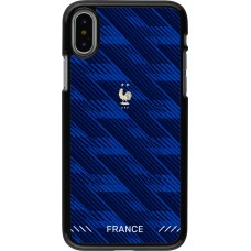 iPhone X / Xs Case Hülle - Frankreich 2026 personalisierbares Fussballtrikot