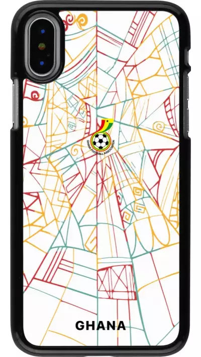 iPhone X / Xs Case Hülle - Ghana 2026 personalisierbares Fussballtrikot