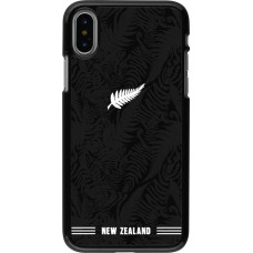 Coque iPhone X / Xs - Maillot de football Nouvelle-Zélande 2026 personnalisable