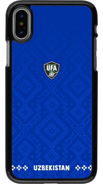 iPhone X / Xs Case Hülle - Usbekistan 2026 personalisierbares Fussballtrikot