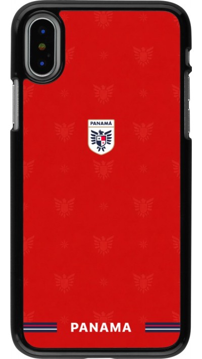 iPhone X / Xs Case Hülle - Panama 2026 personalisierbares Fussballtrikot