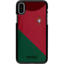 iPhone X / Xs Case Hülle - Fussballtrikot Portugal2022