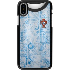 iPhone X / Xs Case Hülle - Portugal Away personalisierbares Fussballtrikot