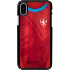 iPhone X / Xs Case Hülle - Tschechische Republik personalisierbares Fussballtrikot