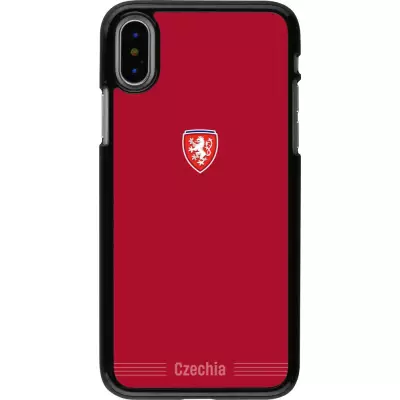 iPhone X / Xs Case Hülle - Tschechische Republik 2026 personalisierbares Fussballtrikot
