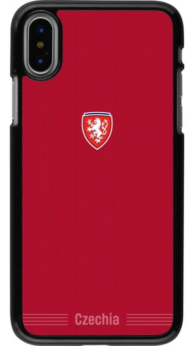 iPhone X / Xs Case Hülle - Tschechische Republik 2026 personalisierbares Fussballtrikot