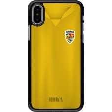 iPhone X / Xs Case Hülle - Fussballtrikot Rumänien