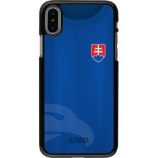 iPhone X / Xs Case Hülle - Fussballtrikot Slowakei