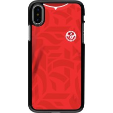 iPhone X / Xs Case Hülle - Tunesien 2022 personalisierbares Fussballtrikot