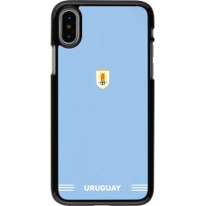 iPhone X / Xs Case Hülle - Uruguay 2026 personalisierbares Fussballtrikot