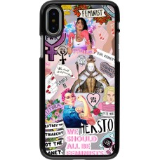 Coque iPhone X / Xs - Girl Power Collage