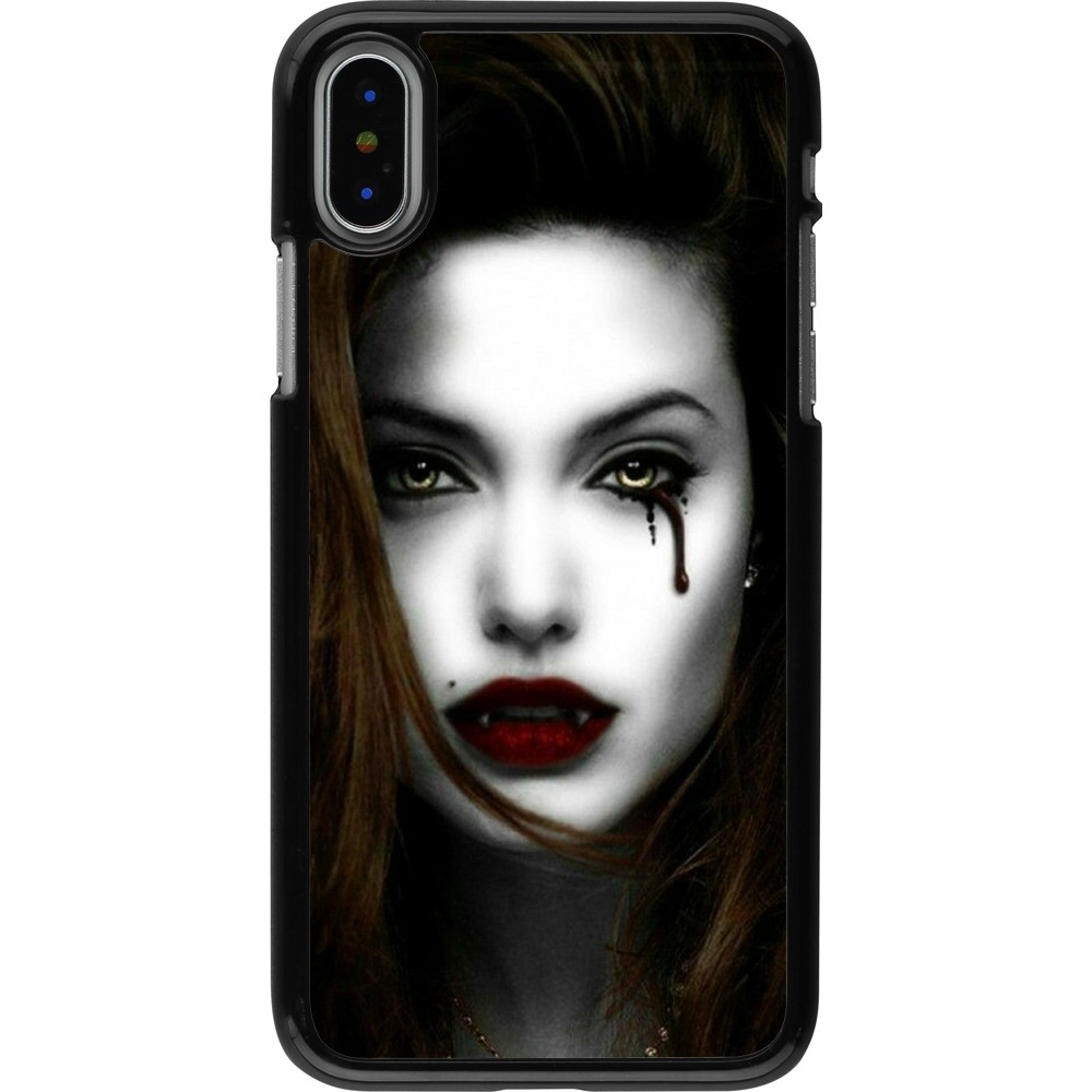 iPhone X / Xs Case Hülle - Halloween 2023 gothic vampire
