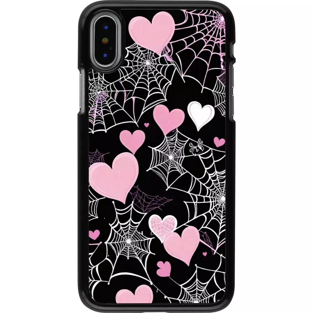 Coque iPhone X / Xs - Halloween 2024 girly