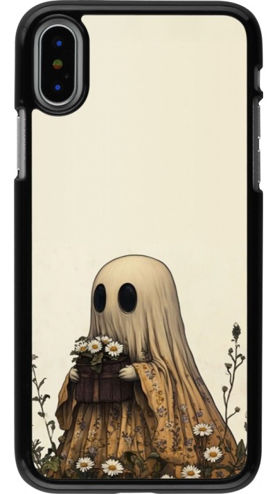 Coque iPhone X / Xs - Halloween 2025 Ghost gardener