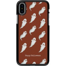 Coque iPhone X / Xs - Halloween 2025 Pattern of ghosts