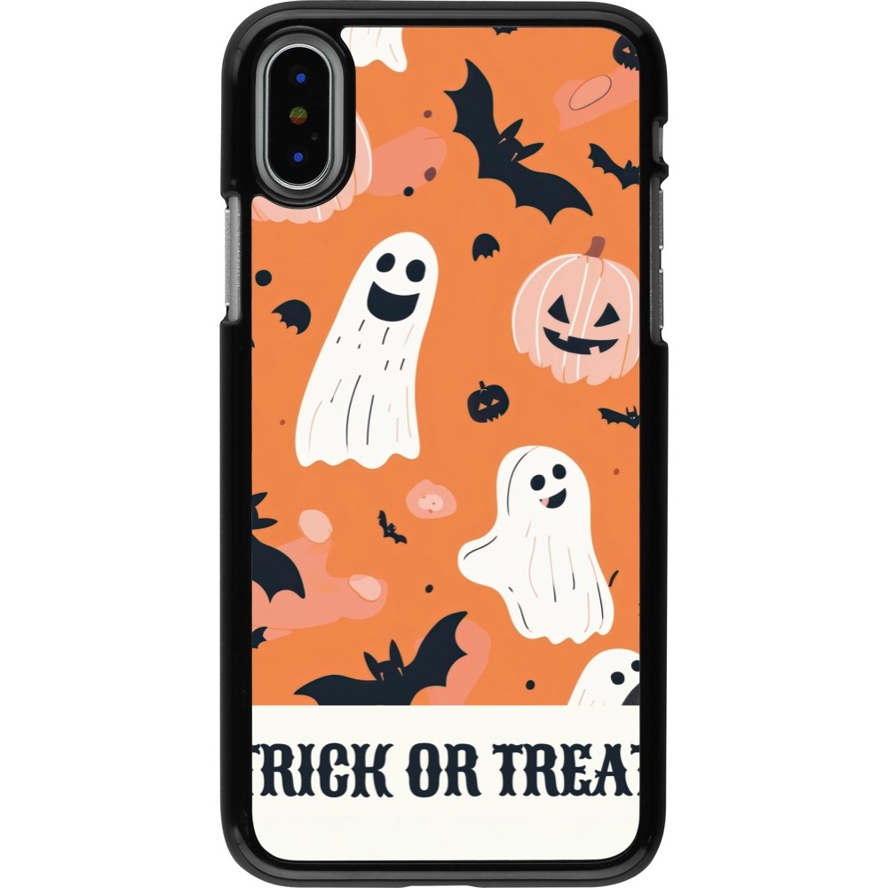 Coque iPhone X / Xs - Halloween 2025 Trick or treat
