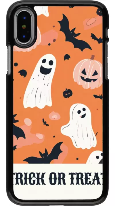 Coque iPhone X / Xs - Halloween 2025 Trick or treat