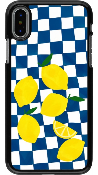 iPhone X / Xs Case Hülle - Illustration lemons 2026