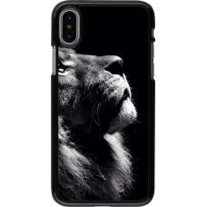 Hülle iPhone X / Xs - Lion looking up