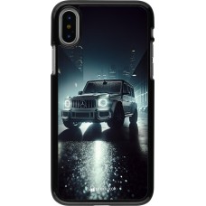 iPhone X / Xs Case Hülle - Mercedes G AMG Nacht