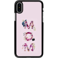 iPhone X / Xs Case Hülle - Mom 2024 girly mom