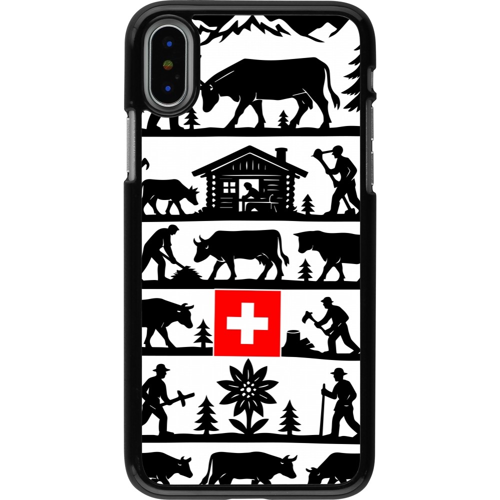 Coque iPhone X / Xs - Poya Suisse 1