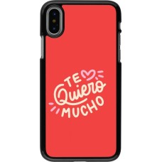 iPhone X / Xs Case Hülle - Saint Valentines Day 26 Te quiero mucho