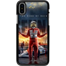 Coque iPhone X / Xs - Senna The King of Rain