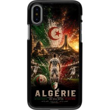 iPhone X / Xs Case Hülle - Fussball Algerien splash 2026