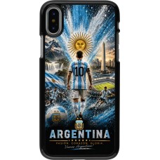 iPhone X / Xs Case Hülle - Fussball Argentinien splash 2026