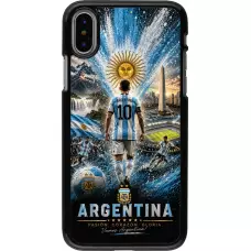 iPhone X / Xs Case Hülle - Fussball Argentinien splash 2026