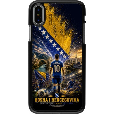 iPhone X / Xs Case Hülle - Fussball Bosnien und Herzegowina splash 2026