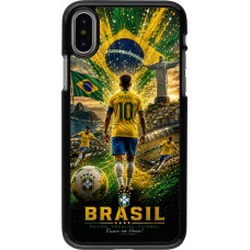 iPhone X / Xs Case Hülle - Fussball Brasilien splash 2026