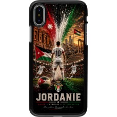 Coque iPhone X / Xs - Football Jordanie splash 2026