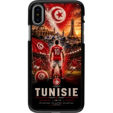 iPhone X / Xs Case Hülle - Fussball Tunesien splash 2026